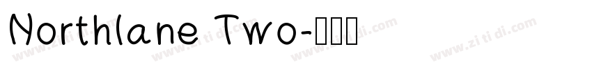 Northlane Two字体转换